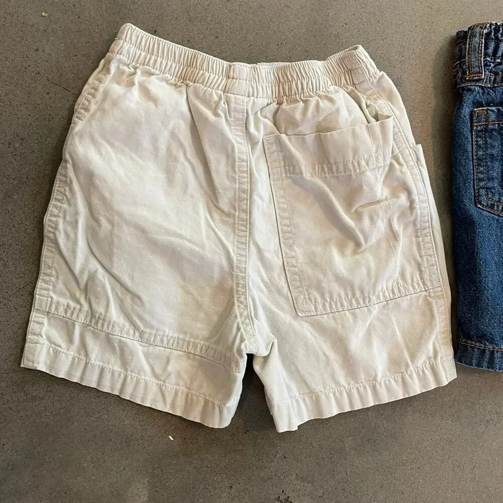 Carters denim shorts circo khaki green tie dye polo tee boys 18 Mo bundle